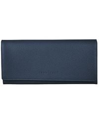 Longchamp - Continental Leather Wallet - Lyst