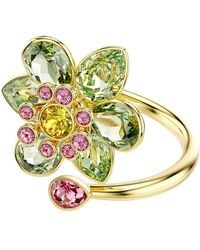 Swarovski - Idyllia Open Ring, Size 55 - Lyst