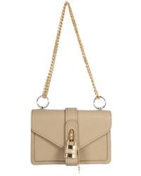 Chloé - Aby Chain Mini Leather Shoulder Bag - Lyst
