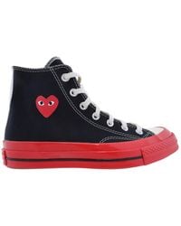 Comme des Garçons - X Cdg Play Converse High-Top Sneaker - Lyst