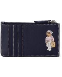 Polo Ralph Lauren - Polo Bear Leather Card Case - Lyst