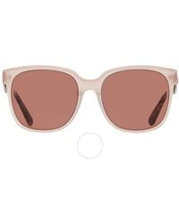 Moncler - Violet Square Sunglasses Ml0198-f 72y 57 - Lyst