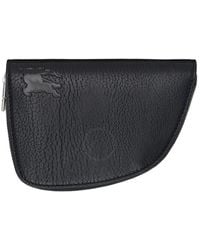 Burberry - Medium Shield Zip Wallet - Lyst