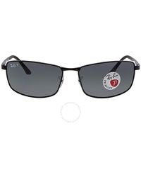 Ray-Ban - Polarized Grey Gradient Sunglasses Rb3498 006/81 - Lyst