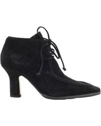 Burberry - Storm Suede Ankle Boots, Brand Size 38 (Us - Lyst