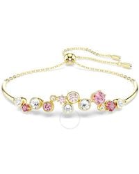 Swarovski - Constella-Tone Plated Mixed Cuts Bracelet - Lyst