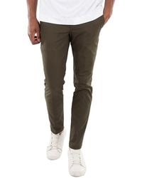 BOSS - Stretch Cotton Slim-Fit Trousers, Brand Size 46 (Waist - Lyst