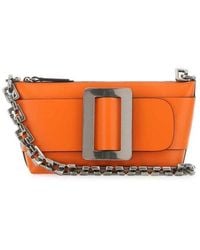 Boyy - Leather Buckle Shoulder Bag Puffinsbill Borse A Tracolla - Lyst
