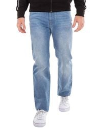 Gcds - Straight-Cut Denim Jeans - Lyst