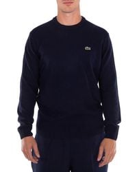 Lacoste - Crew Neck Pull Over Sweater, Brand Size 5 - Lyst