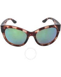 Costa Del Mar - Maya Green Mirror Polarized Glass Sunglasses 6s9011 901101 55 - Lyst
