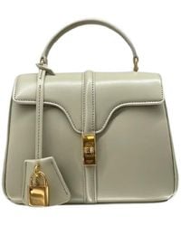 Celine - Mini 16 Turn Lock Top Handle Bag - Lyst
