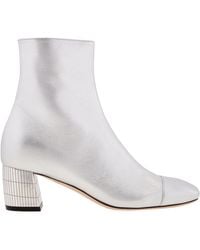 Bally - Emme 55 Leather Ankle Boots - Lyst