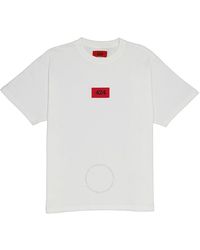 424 - Box Logo Short-sleeve Cotton T-shirt - Lyst