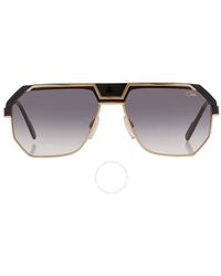 Cazal - Grey Gradient Navigator Sunglasses 790/3 001 61 - Lyst