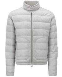 Moncler - Cashmere Long Sleeve Jacket, Brand Size 4 - Lyst