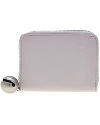Burberry - Ekd Zip-Around Leather Wallet - Lyst
