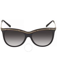 Michael Kors - Copenhagen Dark Gradient Round Sunglasses Mk2141 30058g 55 - Lyst