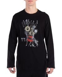 Yohji Yamamoto - Homme Pt Long Sleeve Tee, Brand Size 3 - Lyst