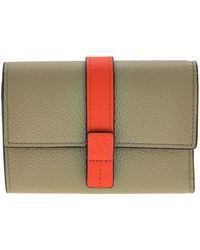 Loewe - Small Vertical Calfskin Wallet - Lyst