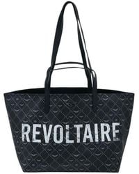 Zadig & Voltaire - Quilted Logo Tote Bag - Lyst
