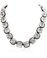 Swarovski - Ladies Harmonia Cushion Cut Crystal Choker - Lyst