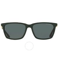 ARMANI EXCHANGE - Green Rectangular Sunglasses Ax4138sf 830171 57 - Lyst