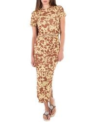Nanushka - Tie Dye Jannet Twist-Front Dress - Lyst