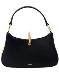 Rabanne - Leather Calfskin Shoulder Bag - Lyst