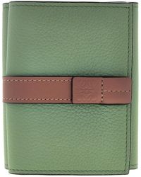 Loewe - Trifold Calfskin Wallet - Lyst