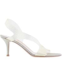 Gianvito Rossi - Metropolis 70 Plexi Sandals, Brand Size 39 Us - Lyst