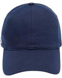 Lacoste - Cotton Twill Cap - Lyst