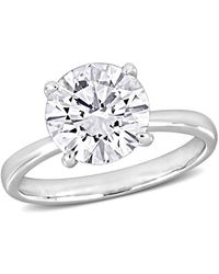 Created Forever - 3 1/8Ct Tw Lab-Grown Diamond Solitaire Engagement Ring - Lyst
