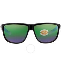 Costa Del Mar - Rincondo Green Mirror Polarized Polycarbonate Sunglasses 6s9010 901002 61 - Lyst