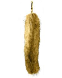 Burberry - Faux Fur Tail Charm - Lyst