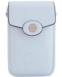 Tory Burch - Embossed Leather Robinson Phone Crossbody Bag - Lyst