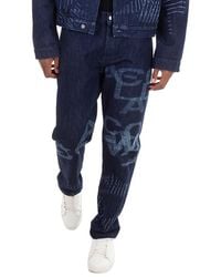 A_COLD_WALL* - A Cold Wall Lasered-Logo Cotton Jeans - Lyst