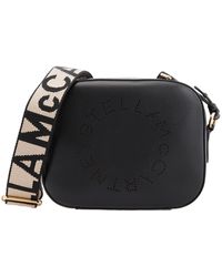 Stella McCartney - Camera Bag With Perforated Stella Logo - Lyst