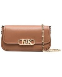 Michael Kors - Medium Parker Leather Shoulder Bag - Lyst