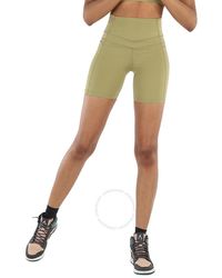 Lorna Jane - Olive Stomach Support Bike Shorts - Lyst