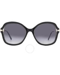 Guess Factory - Gradient Butterfly Sunglasses Gf0352 01b 54 - Lyst