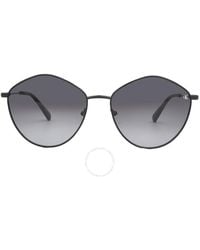 Calvin Klein - Gradient Oval Sunglasses Ckj22202s 001 61 - Lyst