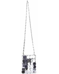 Rabanne - Sparkle Mini Crossbody Bag - Lyst