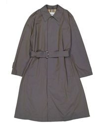 Burberry - Single-Breasted Cotton Car Coat, Brand Size 54 Us - Lyst