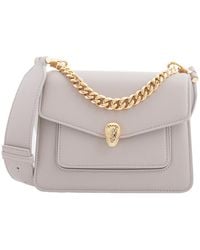 BVLGARI - Serpenti Forever Maxi Chain Crossbody Bag - Lyst