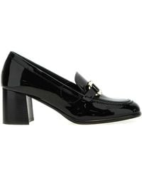 Ferragamo - Marlena Gancini Ornament Heeled Loafers - Lyst
