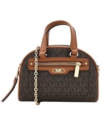 Michael Kors - Extra-Small Williamsburg Logo-Print Crossbody Bag - Lyst