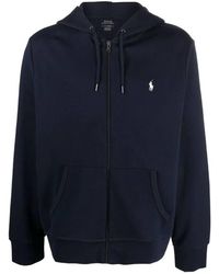 Polo Ralph Lauren - Double-Knit Full-Zip Hoodie - Lyst