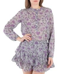 Isabel Marant - Isabel Marant Maria Cotton Voile Blouse - Lyst