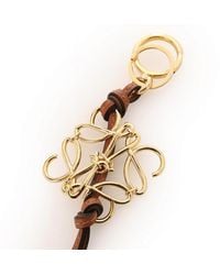 Loewe - Tan Anagram Charm - Lyst